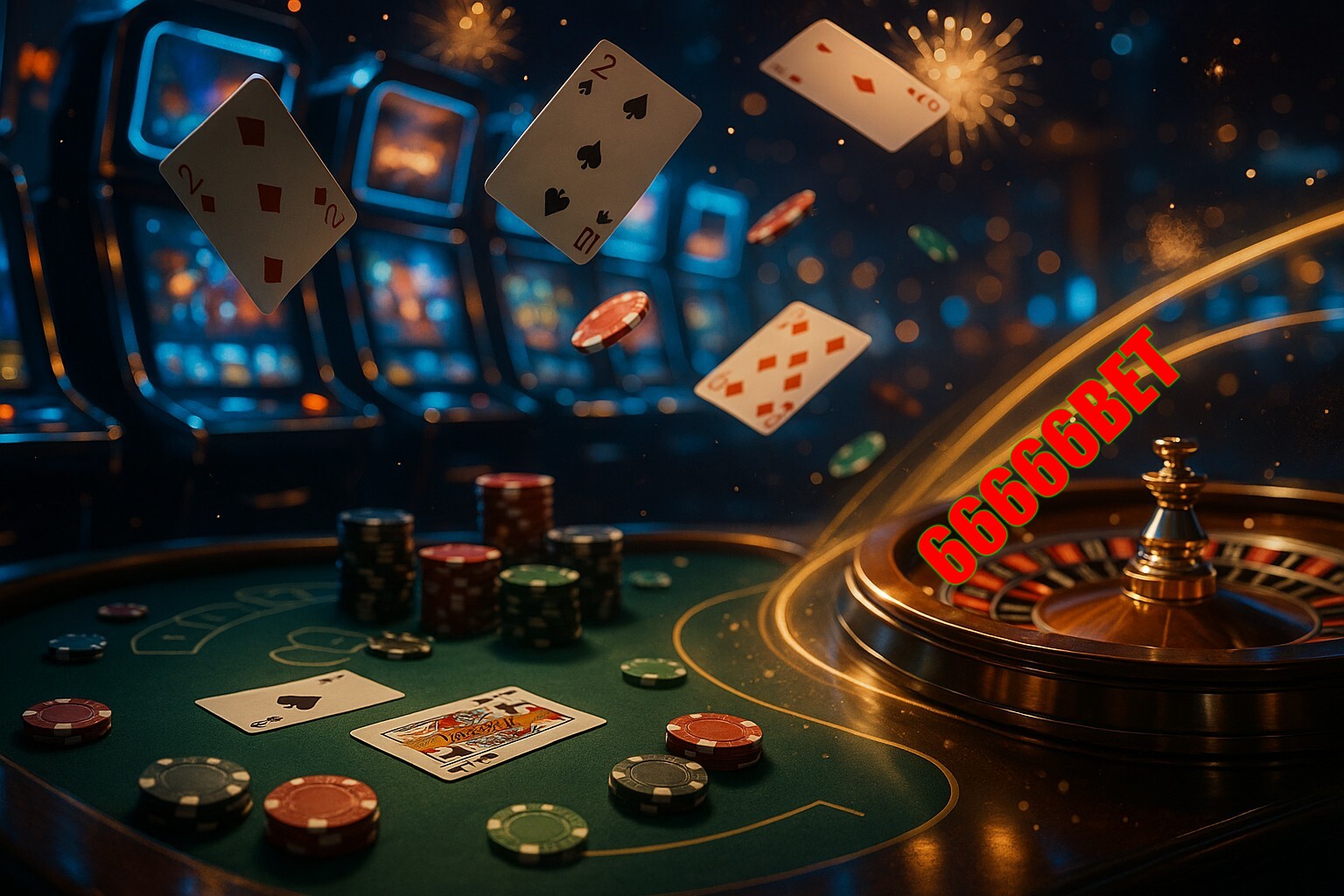 Jogos emocionantes no 66666BET